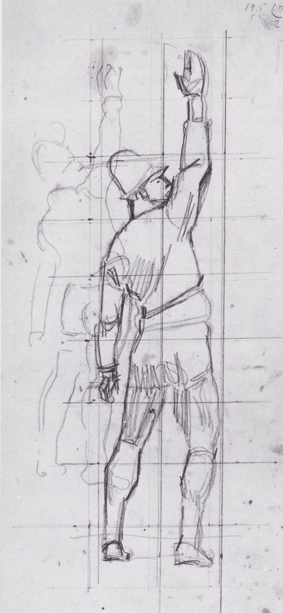 Swearing from Behind by Ferdinand Hodler